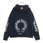 CHROME HEARTS クロムハーツ ×MATTY BOY Chomper horseshoe Hoodie チョンパー ホースシュー プルオーバーパーカー ブラック