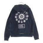 CHROME HEARTS クロムハーツ FOTI SWTSHRT HD ZIP フォティ バックプリントジップパーカー フーディ ブラック