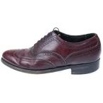 ノーブランド Royal Imperial ロイヤルインペリアル Florsheim フローシャイム ウイングチップ レースアップシューズ レッドブラウン