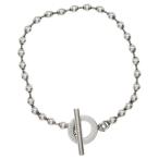 GUCCI Gucci boll chain bracelet мяч цепь браслет серебряный 
