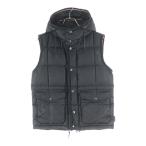 MONCLER モンクレール TAPAJOS GILET トリコロール ジップアップフーディー ナイロンダウンベスト ブラック 120914330500