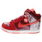 ショッピングDUNK NIKE ナイキ 【観賞用】DUNK HIGH PRM DONTRELLE 313599-681 ダンクハイ ハイカットスニーカー シューズ レッド/ホワイト US10/28.0cm