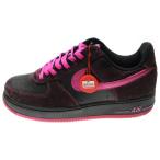 ショッピングエアフォース1 ナイキ 【観賞用】WMNS AIR FORCE 1 307109-064 ウィメンズ エアフォース1 ローカットスニーカー シューズ ブラック/ピンク US11.5/28.5cm