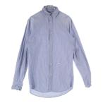 ショッピングディースクエアード DSQUARED2 ディースクエアード フロントボタン チェック柄 長袖シャツ ブルー