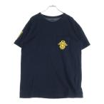 ショッピングHEARTS CHROME HEARTS クロムハーツ DAGGER Tee フロント ヴァインダガー プリント 半袖Tシャツ カットソー ブラック/イエロー