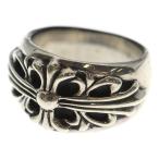 CHROME HEARTS クロムハーツ FLRL CRS フローラルクロス リング シルバー BCA346