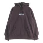 SUPREME シュプリーム 21AW Box Logo Hooded Sweatshirt Dark brown ボックスロゴ フーデッド プルオーバー スウェットパーカー ブラウン