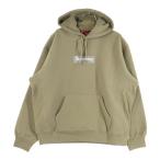 SUPREME シュプリーム 23AW Box Logo Hooded Sweatshirt Dark Sand ボックスロゴ フーデッド プルオーバー スウェットパーカー ブラウン