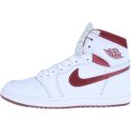 ナイキ AIR JORDAN 1 HIGH 85 Metallic Burgundy エアジョーダンワン ハイカットスニーカー US10/28.0cm BQ4422-161