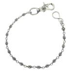 CHROME HEARTS Chrome Hearts 1BALL SHORT-S/1 зажим Short #1 Cross мяч цепочка для бумажника серебряный BCA061