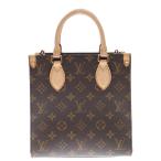 LOUIS VUITTON (ルイヴィトン) モノグラム サックプラBB M46265 ICタイプ ショルダーバッグ ハンドバッグ トートバッグ ブラウン