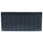 BOTTEGA VENETA ボッテガヴェネタ イントレチャート 長財布 ブラック レザー ウォレット