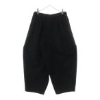 COMME des GARCONS コムデギャルソン 23AW AD2023 変形 ウール サルエル バルーンパンツ ブラック GL-P008