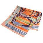 HERMES Hermes Calle 90 Fantaise d'Etriers шелк шарф многоцветный 