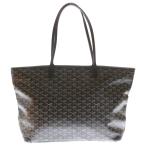 ショッピングゴヤール GOYARD ゴヤール アルトワPM PVC コーティングキャンバス レザー トートバッグ ブラック/ブラウン