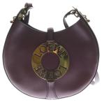 LOEWE ロエベ ショルダーバッグ ミニバッグ ワインレッド ボルドー レザー ゴールド金具