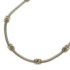 CHANEL Chanel здесь Mark цепь короткое колье колье Gold A25V