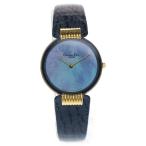 ショッピングdior Christian Dior クリスチャンディオール 46-153-3 バギラ ブルーシェル文字盤 GP/QZ ゴールド クォーツ ヴィンテージ 腕時計