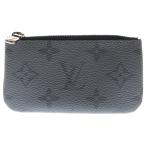 LOUIS VUITTON ルイヴィトン モノグラムエクリプス ポシェットクレ M80905 ブラック PVC キーリング コインケース