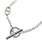 HERMES Hermes fa Randall колье 80cm SV925 серебряный аксессуары 