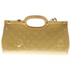 ショッピングヴェルニ ルイヴィトン ヴェルニ ロクスバリードライブ 2WAYバッグ ハンドバッグ ショルダーバッグ ベージュ レザー×エナメル M91372 ゴールド金具