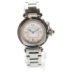 Cartier カルティエ ミスパシャ シルバー文字盤 クォーツウォッチ 腕時計 シルバー W3140007