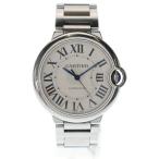 Cartier カルティエ W6920046 バロンブルー 白文字盤 SSAT ステンレス 自動巻き 腕時計