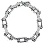 LOUIS VUITTON Louis Vuitton браслет * монограмма цепь metal браслет цепь браслет серебряный M00309