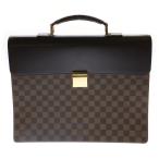 LOUIS VUITTON ルイヴィトン ダミエ アルトナPM レザービジネスケース ハンドバッグ ブラウン N53315