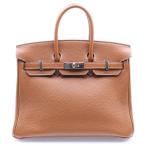 HERMES エルメス バーキン25 トゴ ゴールド C刻印 シルバー金具 ハンドバッグ
