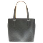 LOUIS VUITTON ルイヴィトン モノグラムマット ストックトン トートバッグ ハンドバッグ ブラック×ブラウン レザー M55112 ゴールド金具