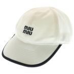 miumiu ミュウミュウ フロントロゴ ベ