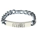 MM6 Maison Margiela M M Schic s mezzo n Margiela number кольцо Logo plate металлизированный цепь браслет серебряный 
