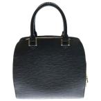 LOUIS VUITTON ルイヴィトン エピ ポンヌフ ハンドバッグ ノワール ブラック レザー ゴールド金具 M52052