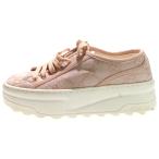 GUCCI グッチ TENNIS 1977 テニス GGキャンバス 厚底 レースアップ ローカットシューズ スニーカー ピンクベージュ レディース 746766