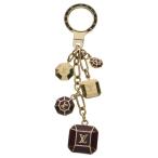 LOUIS VUITTON ルイヴィトン ポルトクレ・カボション バッグチャーム アマラント ゴールド/レッド M66001