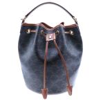 CELINE セリーヌ トリオンフ クララ 2WAY レザー ハンドバッグ ショルダーバッグ ブラウン レディース 116882FQM.04LU