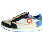 NIKE (ナイキ) ×トラヴィススコット ×フラグメント AIR JORDAN 1 LOW OG SP エアジョーダン 1 ローカットスニーカー SU8/26.0cm DM7866-140