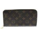 LOUIS VUITTON ルイヴィトン ジッピーウォレット モノグラム コクリコ PVC レザー ロングウォレット 長財布 ゴールド金具 ブラウン M41896