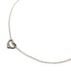 TIFFANY & Co. ティファニー オープンハートミニ ネックレス ペンダント チェーン シルバー Sv925