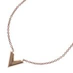 LOUIS VUITTON ルイヴィトン エセンシャルV ネックレス ゴールド GP ペンダント M00857