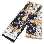 LOUIS VUITTON ルイヴィトン バンドーモノグラム コンフィデンシャル シルクスカーフ ホワイト M78656