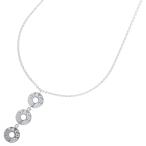 TIFFANY&amp;Co ティファニー スリードロップサークル チェーンネックレス SV925 シルバー レディース