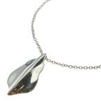 TIFFANY&Co ティファニー リーフ モチーフ ネックレス ペンダント チェーン シルバー SV925 9.8g