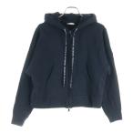 MONCLER モンクレール MAGLIA CARDIGAN ロゴテープ ジップアップ パーカー ブラック コットン E20938460900