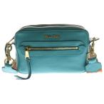 miumiu ミュウミュウ マドラス ショルダーバッグ ミニバッグ ターコイズブルー レザー 5BH139 ゴールド金具