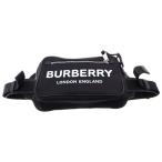 BURBERRY バーバリー ウエストバッグ ブラック ナイロン ウエストバッグ ボディバッグ ロゴ 8021089