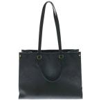 LOUIS VUITTON ルイヴィトン モノグラムアンプラント オンザゴーMM レザートートバッグ ハンドバッグ ブラック M45595