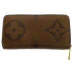LOUIS VUITTON ルイヴィトン モノグラムジャイアント ジッピーウォレット ロングウォレット 長財布 ブラウンゴールド金具 PVC M69353