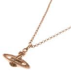 Vivienne Westwood ヴィヴィアンウエストウッド オーブ モチーフ ネックレス ペンダント ストーン ピンクゴールド GP
